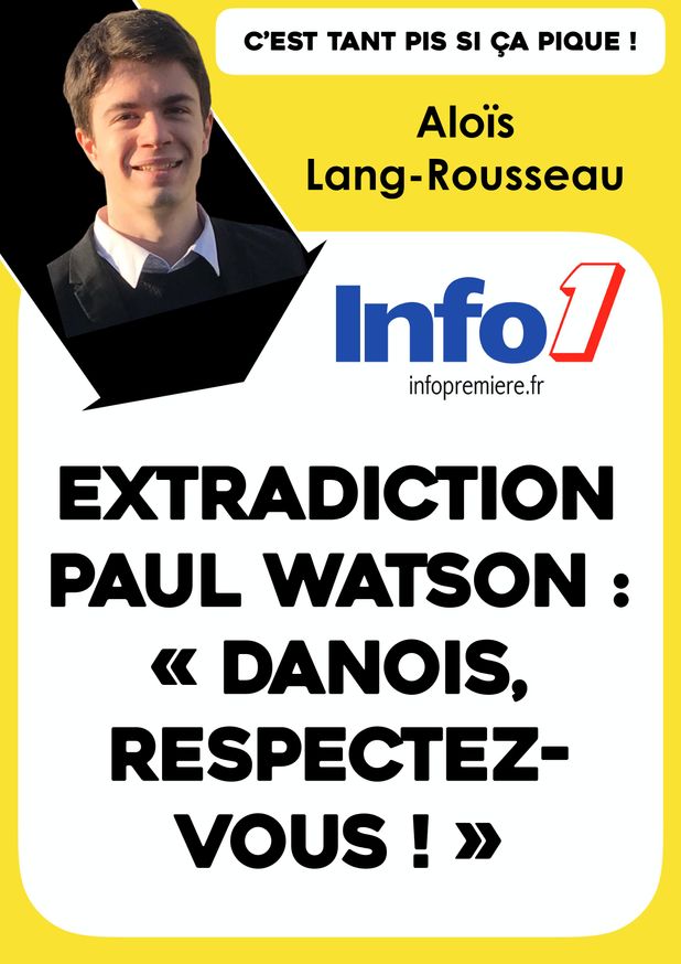 Extradition de Paul Watson : Danois, respectez-vous ! ( Communiqué des Universalistes )