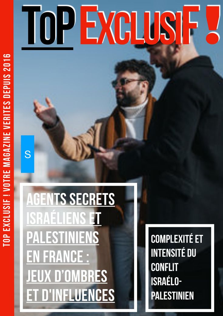 Les agents secrets Israéliens et Palestiniens en France