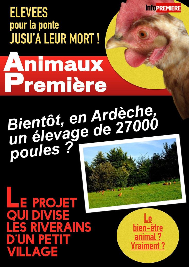 Ardèche : Implantation d'une usine à poules