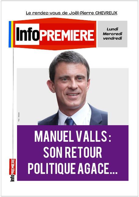 Image : Manuel Valls, son retour en politique agace
