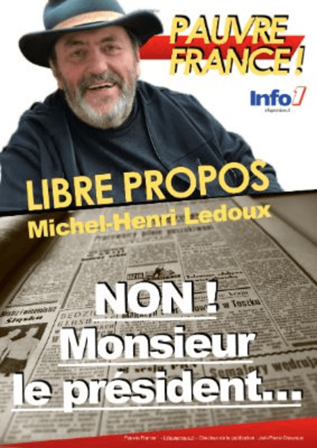 Non, Monsieur le Président !