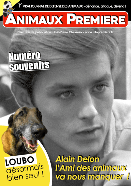 Alain Delon, l’Ami des animaux va nous manquer !